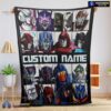 Official Cartoon Transformers Characters Blanket Fleece Customized Blanket