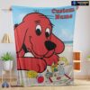 Official Clifford’s Puppy Days Emily Elizabeth Beach Blanket Fleece Customized Blanket