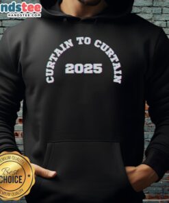Official Curtain to Curtain CTC 2025 Hoodie featuring a stylish design and comfortable fit, perfect for fans and everyday wear.