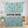 Official Cute Hot Disney Donald Duck Daisy Huey Dewey Louie Blanket Fleece Customized Blanket