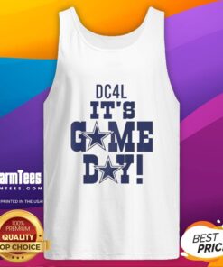 Dallas Cowboys logo tank top from Official DC4L, perfect for game day fans showing team spirit.