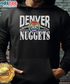 Alt Text: Official Denver Nuggets City Edition 2025 Hoodie featuring vibrant team colors and logo for fans and collectors.