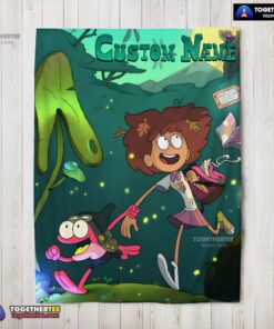Official Disney Amphibia Adventure Blanket Fleece Customized Blanket