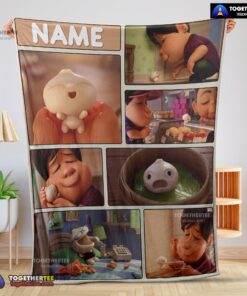 Official Disney Bao Pixar Short Film Blanket Fleece Customized Blanket
