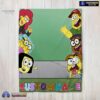 Official Disney Big City Greens Peeking Family Blanket Fleece Customized Blanket