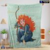 Official Disney Brave Merida Princess Blanket Fleece