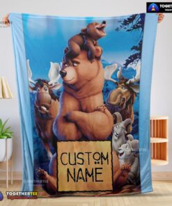 Official Disney Brother Bear Poster Blanket Fleece Customized Blanket