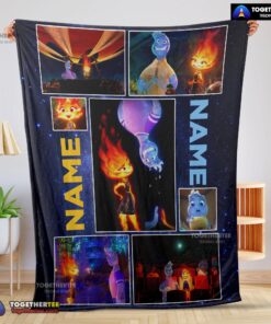 Official Disney Cartoon Elemental Blanket Fleece Customized Blanket