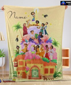 Official Disney Cartoon Encanto Movie Blanket Customize Blanket