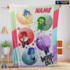 Official Disney Cartoon Inside Out Blanket Fleece Customized Blanket
