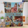 Official Disney Home On The Range Poster Blanket Fleece Customized Blanket