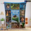 Official Disney Pixar The Good Dinosaur Collage Poster Blanket Fleece Customized Blanket