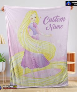 Official Disney Rapunzel Blanket Fleece Customized Blanket