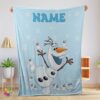 Official Funny Disney Frozen Olaf Dancing Blanket Fleece Customized Blanket