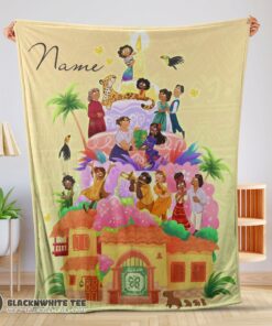 Official Good Disney Cartoon Encanto Movie Blanket Customize Blanket