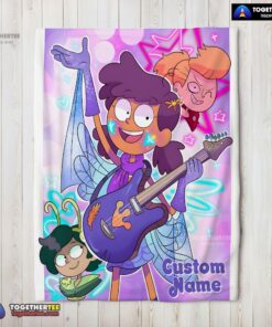 Official It’s No Big Deal Amphibia Blanket Fleece Customized Blanket