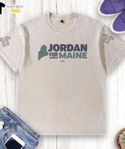 Official Jordan For Maine T-Shirt - Image 6
