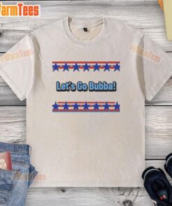 Official Let's Go Bubba Washed T-Shirt featuring a vintage design in soft fabric, perfect for casual wear.