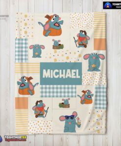 Official Nice Ratatouille Tutter Mood Patchwork Blanket Fleece Customized Blanket