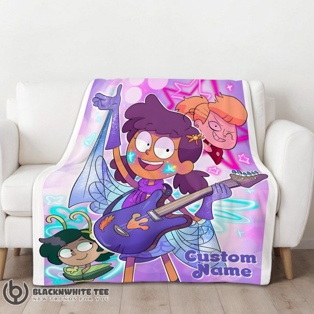 Official Perfect It's No Big Deal Amphibia Blanket Fleece Customized Blanket