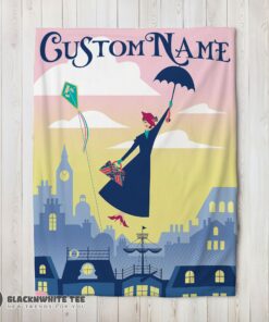 Official Perfect Mary Poppins Returns Holiday Blanket Fleece Customized Blanket