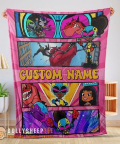 Official Perfect Prehistoric Adventure Girl Warrior Blanket Customize Blanket