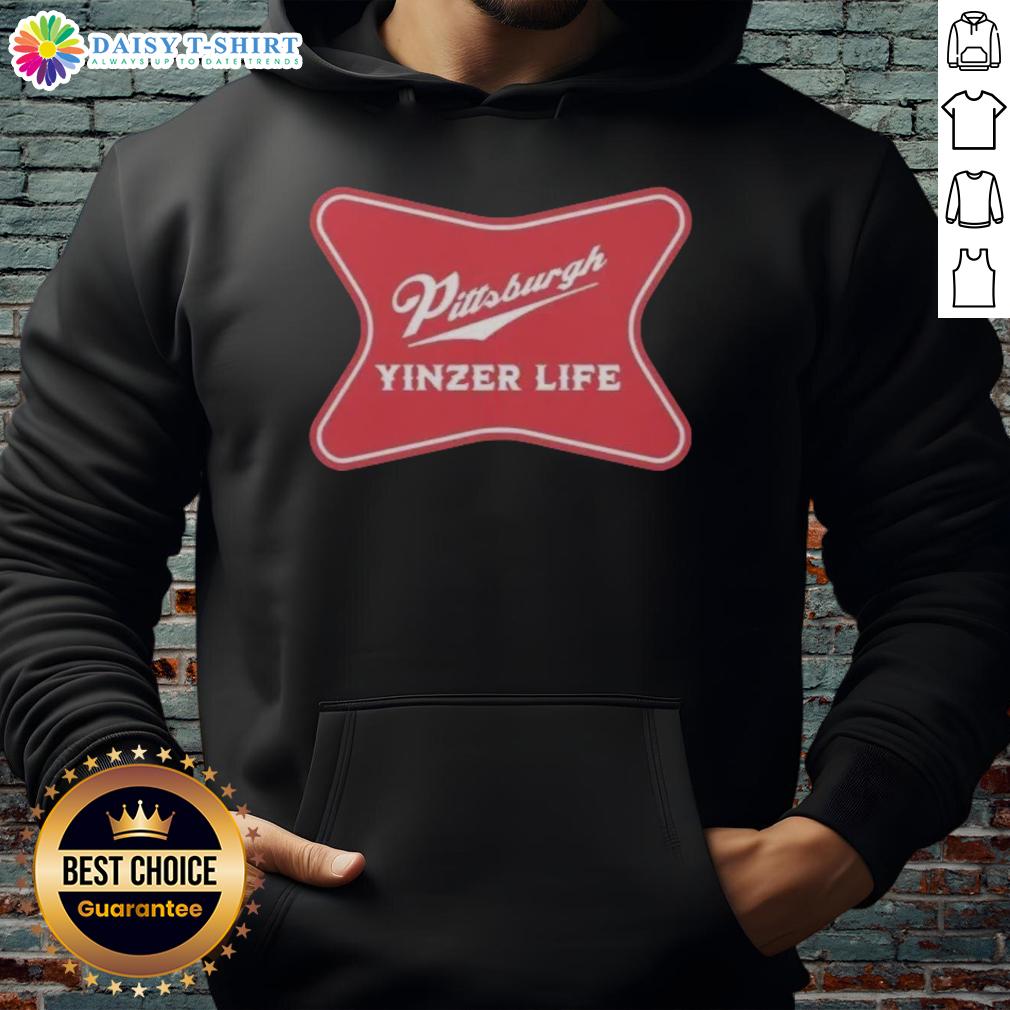 Official Pittsburgh Yinzer Life The Champagne Of Cities Hoodie Official Pittsburgh Yinzer Life hoodie featuring 'The Champagne of Cities' slogan, perfect for proud Pittsburgh fans.