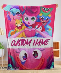 Official Premium Poppy Playtime Mommy Long Legs And Friends Blanket Fleece Customized Blanket