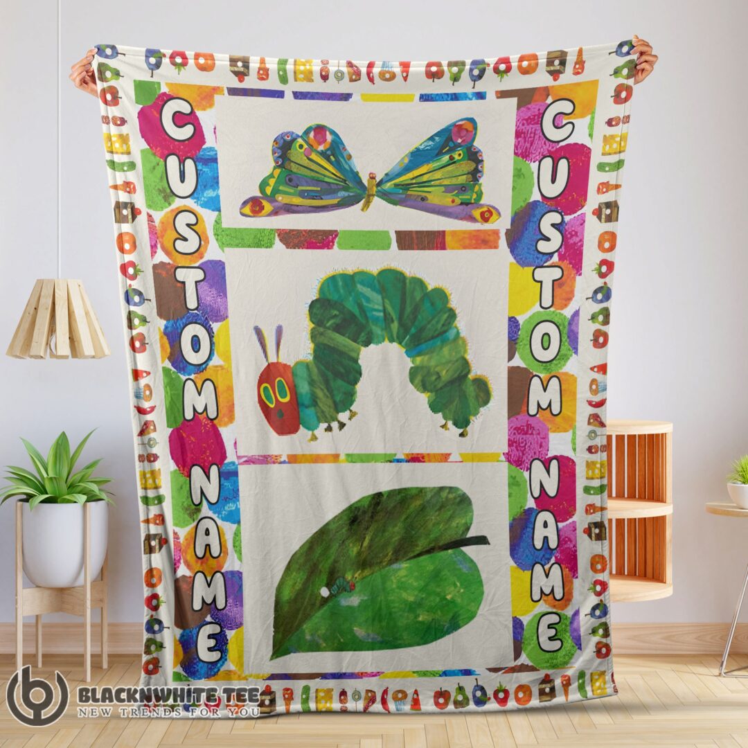 Official Premium The Very Hungry Caterpillar Blanket Fleece Customized Blanket