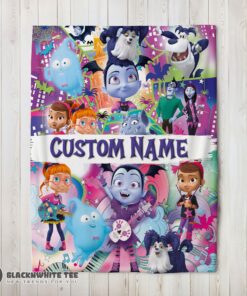 Official Premium Vampirina & Friends Blanket Fleece Customized Blanket
