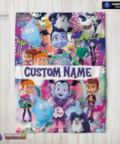 Official Vampirina & Friends Blanket Fleece Customized Blanket