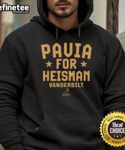 Diego Pavia for Heisman hoodie featuring Vanderbilt Commodores logo, perfect for football fans and supporters.