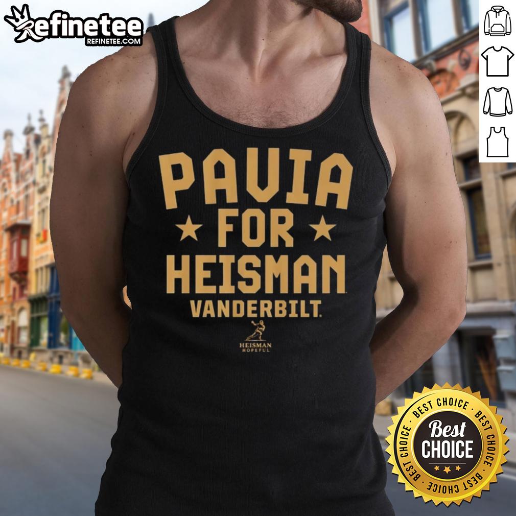 official-vanderbilt-commodores-football-diego-pavia-for-heisman-tank-top Diego Pavia for Heisman tank top featuring the official Vanderbilt Commodores football logo in bold design.