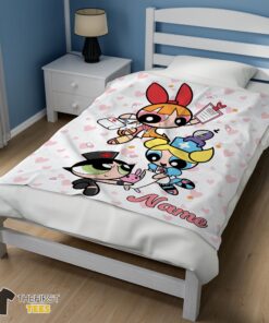 Original Cartoon Network The Powerpuff Girls Nurse Blanket Fleece Customized Blanket - Image 3