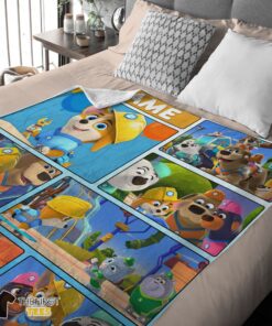 Original Cartoon PAW Patrol Baby Animals Blanket Fleece Customized Blanket - Image 4