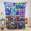 Original Cartoon Rainbow Friends Roblox Blanket Fleece Customized Blanket
