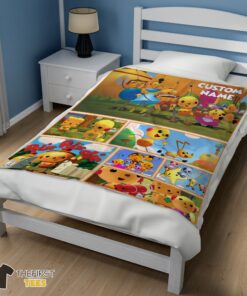Original Cartoon Rolie Polie Olie Blanket Fleece Customized Blanket - Image 3