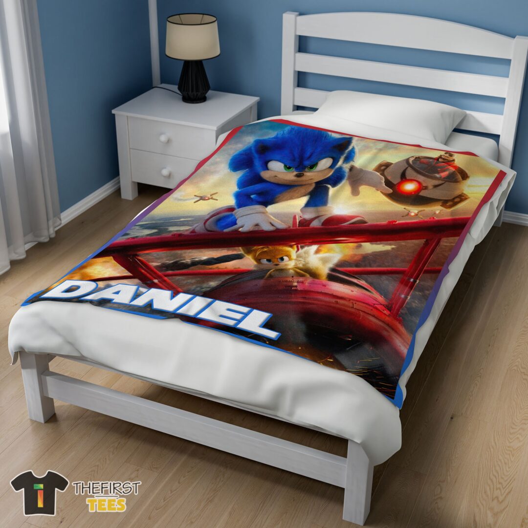 original-cartoon-sonic-with-friends-blanket-fleece-customized-blanket-mk-02 Original Cartoon Sonic With Friends Blanket Fleece Customized Blanket - Image 3