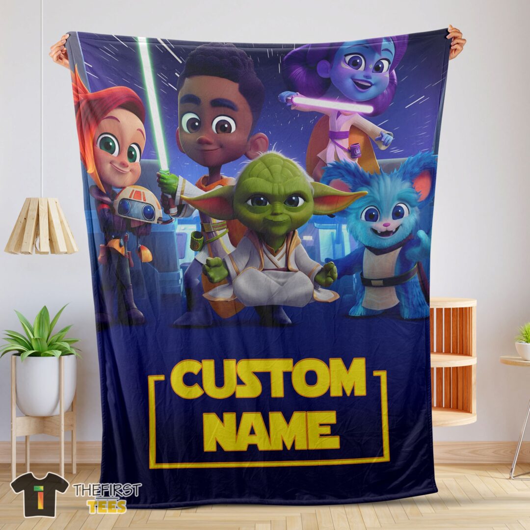 original-cartoon-star-wars-young-jedi-adventures-blanket-fleece-customized-blanket-mk-01-1 Original Cartoon Star Wars Young Jedi Adventures Blanket Fleece Customized Blanket