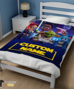 Original Cartoon Star Wars Young Jedi Adventures Blanket Fleece Customized Blanket - Image 4