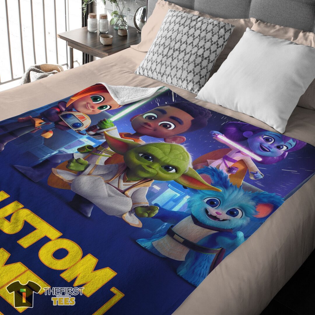original-cartoon-star-wars-young-jedi-adventures-blanket-fleece-customized-blanket-mk-03 Original Cartoon Star Wars Young Jedi Adventures Blanket Fleece Customized Blanket - Image 3