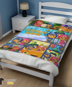 Original Cartoon Team Umizoomi Cute Blanket Fleece Customized Blanket - Image 3