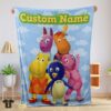 Original Cartoon The Backyardigans With Friends Blanket Fleece Customized Blanket