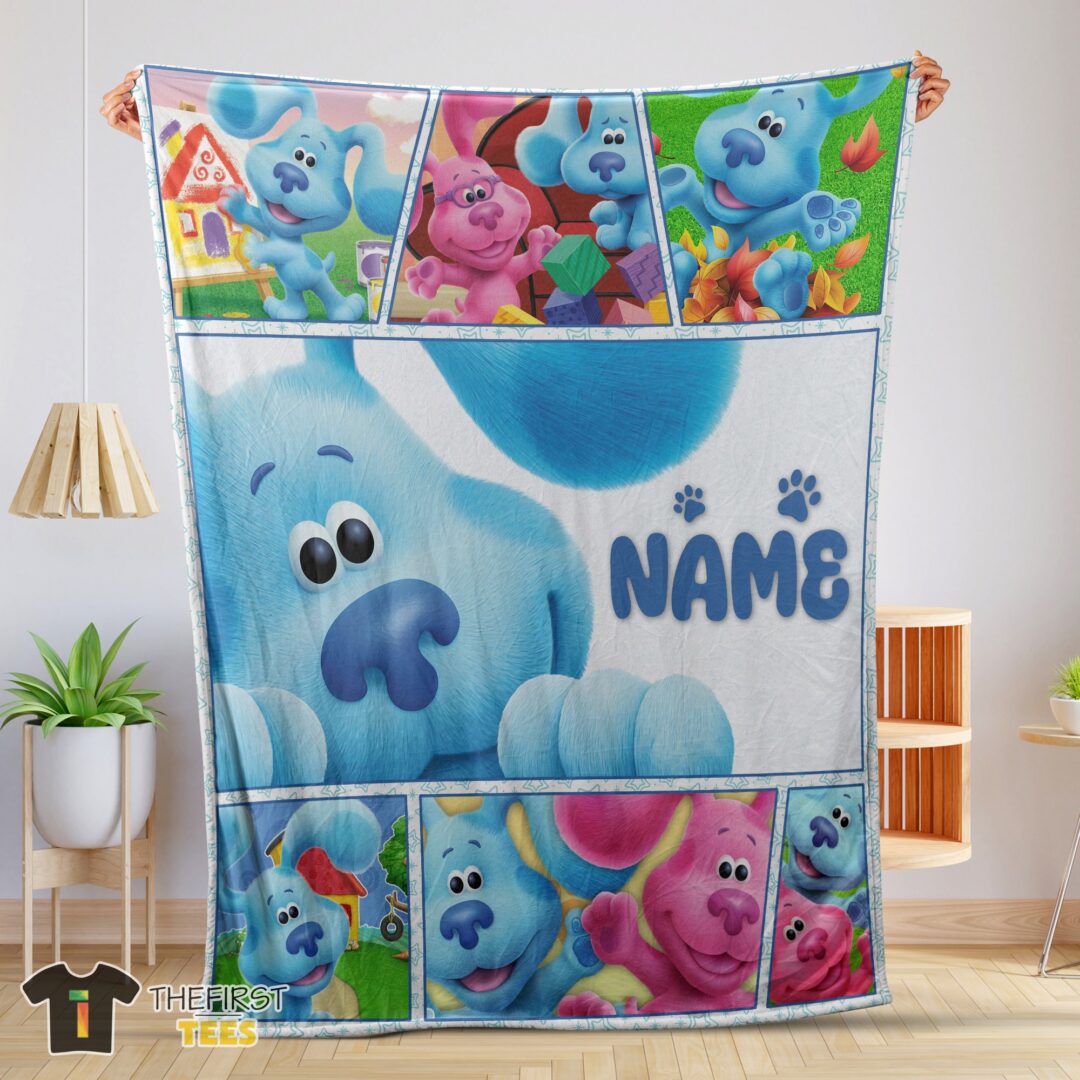 original-cartoon-tv-show-blues-clues-blanket-fleece-customized-blanket-mk-01-1 Original Cartoon TV Show Blue’s Clues Blanket Fleece Customized Blanket