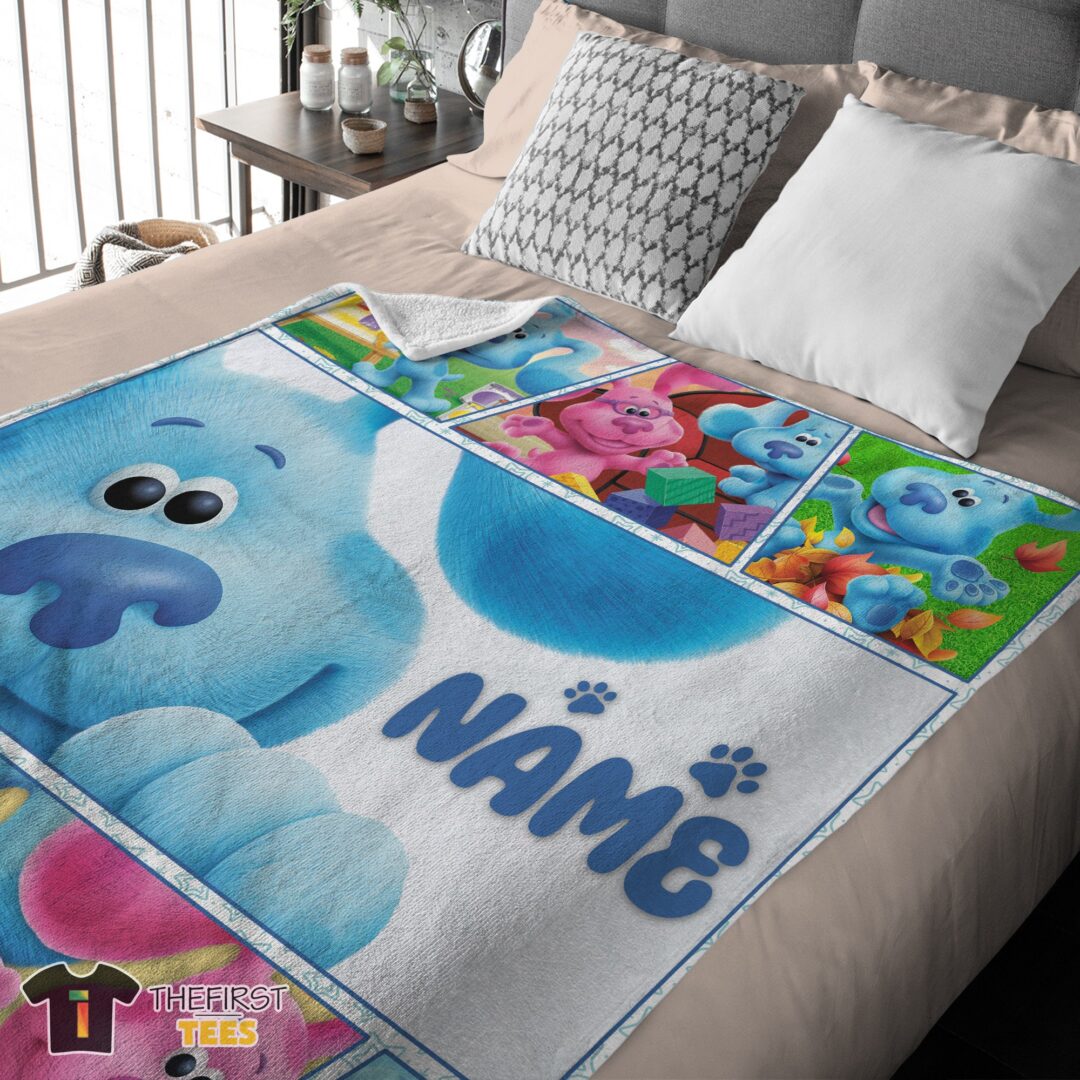 original-cartoon-tv-show-blues-clues-blanket-fleece-customized-blanket-mk-03 Original Cartoon TV Show Blue’s Clues Blanket Fleece Customized Blanket - Image 4