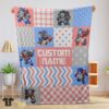 Original Chibi Optimus Prime Transformers Pattern Blanket Fleece Customized Blanket