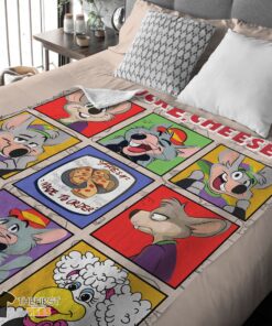 Original Chuck E. Cheese's Where A Kid Can Be A Kid Blanket Fleece - Image 3