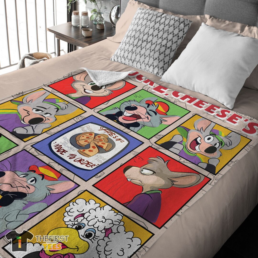 original-chuck-e-cheeses-where-a-kid-can-be-a-kid-blanket-fleece-mk-02 Original Chuck E. Cheese's Where A Kid Can Be A Kid Blanket Fleece - Image 3