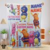 Original Cute Backyardigans Characters Blanket Fleece Customized Blanket