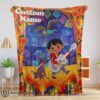 Original Cute Hot Disney Cartoon COCO Boy With Guitar Cute Blanket Fleece Customized Blanket